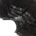 Clips in Human Hair Extension Afro Kinky Curl (7 pcs/set)